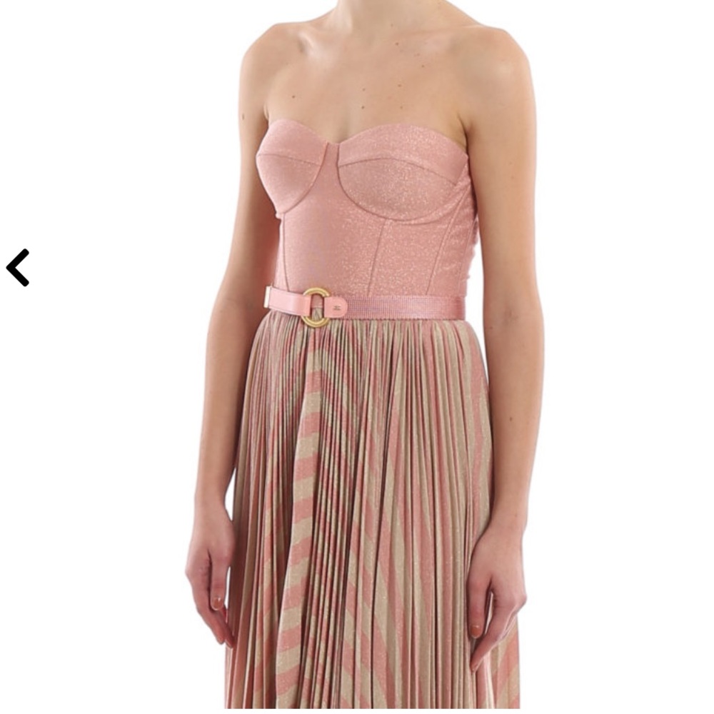ELISABETTA FRANCHI
Striped Jersey Maxi Dress - Picture 4 of 9
